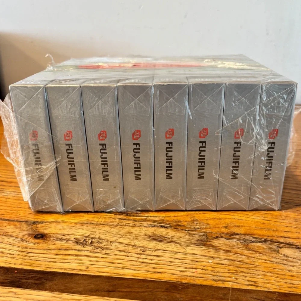 NEW Sealed Fujifilm T-160 Blank VHS Tapes Lot 9 Pack 8 Hour HQ High Quality